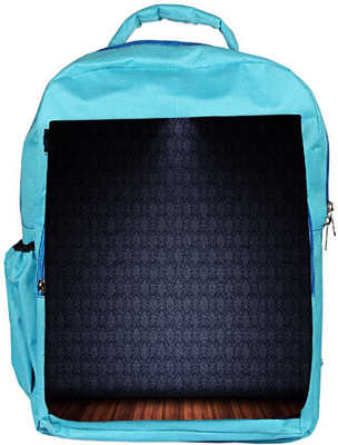 

Snoogg Eco Friendly Canvas Black And Brown Pattern Design Designer Backpack Rucksack School Travel Unisex Casual Canvas Bag Bookbag Satchel 5 L Backpack(Blue)