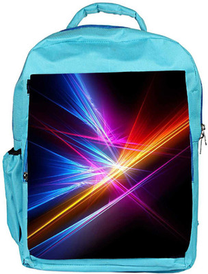 

Snoogg Eco Friendly Canvas Colortful Lighter Designer Backpack Rucksack School Travel Unisex Casual Canvas Bag Bookbag Satchel 5 L Backpack(Blue)