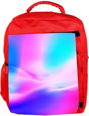 

Snoogg Eco Friendly Canvas Free Background Designer Backpack Rucksack School Travel Unisex Casual Canvas Bag Bookbag Satchel 5 L Backpack(Red)