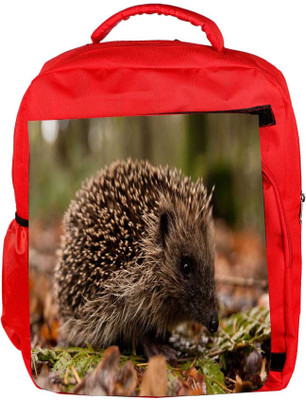 

Snoogg Eco Friendly Canvas Abstract Nikhil Designer Backpack Rucksack School Travel Unisex Casual Canvas Bag Bookbag Satchel 5 L Backpack(Red)