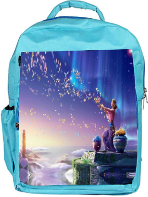 

Snoogg Eco Friendly Canvas Spread Goodness Backpack Rucksack School Travel Unisex Casual Canvas Bag Bookbag Satchel 5 L Backpack(Blue)