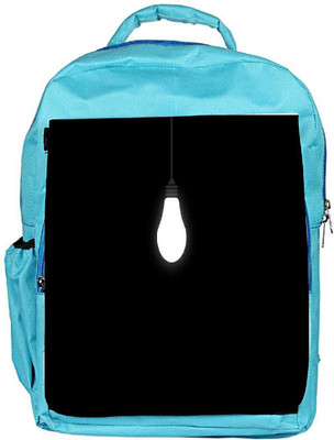 

Snoogg Eco Friendly Canvas You Bulb Backpack Rucksack School Travel Unisex Casual Canvas Bag Bookbag Satchel 5 L Backpack(Blue)