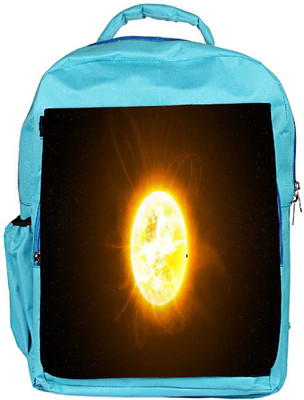 

Snoogg Eco Friendly Canvas Moon In Space Designer Backpack Rucksack School Travel Unisex Casual Canvas Bag Bookbag Satchel 5 L Backpack(Blue)