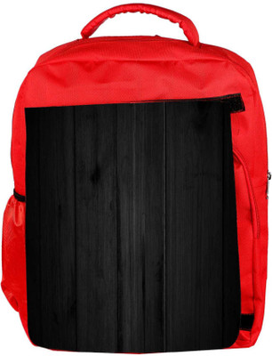 

Snoogg Eco Friendly Canvas Plain Black Wall Designer Backpack Rucksack School Travel Unisex Casual Canvas Bag Bookbag Satchel 5 L Backpack(Red)