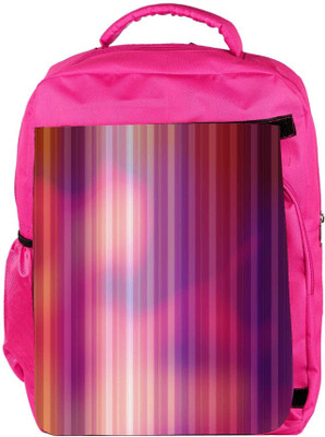 

Snoogg Eco Friendly Canvas Pink Color Design Designer Backpack Rucksack School Travel Unisex Casual Canvas Bag Bookbag Satchel 5 L Backpack(Pink)