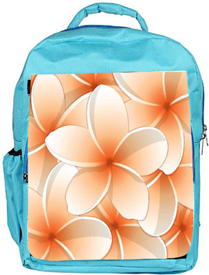 

Snoogg Eco Friendly Canvas All Purpose Bright Frangipani Card In Vector Format Backpack Rucksack School Travel Unisex Casual Canvas Bag Bookbag Satchel 5 L Backpack(Blue)