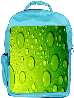 

Snoogg Eco Friendly Canvas Drops On Phone Backpack Rucksack School Travel Unisex Casual Canvas Bag Bookbag Satchel 5 L Backpack(Blue)
