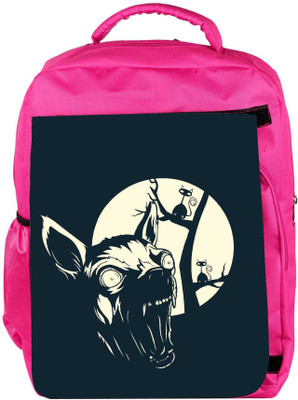 

Snoogg Eco Friendly Canvas Funny T Shirt Design With Angry Chihuahua Backpack Rucksack School Travel Unisex Casual Canvas Bag Bookbag Satchel 5 L Backpack(Pink)