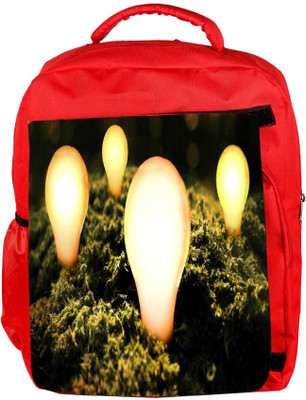 

Snoogg Eco Friendly Canvas Abstract Creative Designer Backpack Rucksack School Travel Unisex Casual Canvas Bag Bookbag Satchel 5 L Backpack(Red)