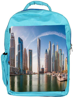 

Snoogg Eco Friendly Canvas Swimming Pool Designer Backpack Rucksack School Travel Unisex Casual Canvas Bag Bookbag Satchel 5 L Backpack(Blue)