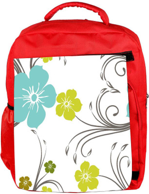 

Snoogg Eco Friendly Canvas Colorful Fish Designer Backpack Rucksack School Travel Unisex Casual Canvas Bag Bookbag Satchel 5 L Backpack(Red)