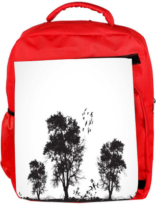 

Snoogg Eco Friendly Canvas Vector Grunge Background With Trees Backpack Rucksack School Travel Unisex Casual Canvas Bag Bookbag Satchel 5 L Backpack(Red)