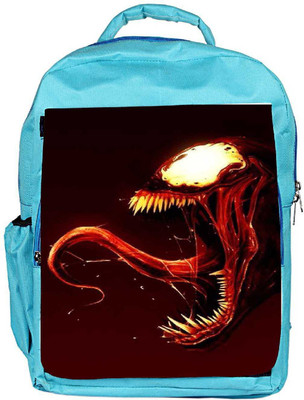 

Snoogg Eco Friendly Canvas Monster Backpack Rucksack School Travel Unisex Casual Canvas Bag Bookbag Satchel 5 L Backpack(Blue)