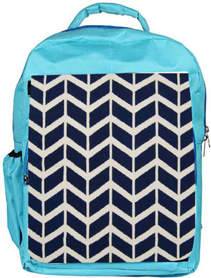 

Snoogg Eco Friendly Canvas Navy White Line Waves 2502 Backpack Rucksack School Travel Unisex Casual Canvas Bag Bookbag Satchel 5 L Backpack(Blue)