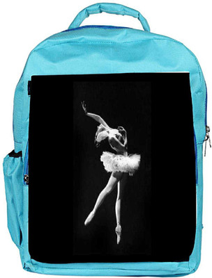 

Snoogg Eco Friendly Canvas Ballet Live Backpack Rucksack School Travel Unisex Casual Canvas Bag Bookbag Satchel 5 L Backpack(Blue)