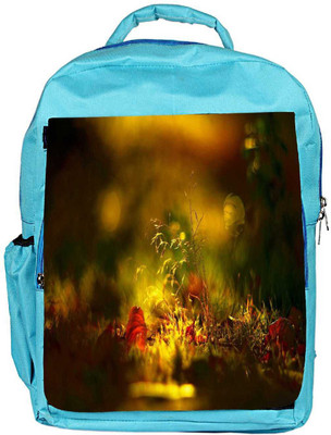 

Snoogg Eco Friendly Canvas Morning Sunlight Designer Backpack Rucksack School Travel Unisex Casual Canvas Bag Bookbag Satchel 5 L Backpack(Blue)