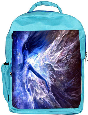 

Snoogg Eco Friendly Canvas Blue Fairy Fantasy Designer Backpack Rucksack School Travel Unisex Casual Canvas Bag Bookbag Satchel 5 L Backpack(Blue)