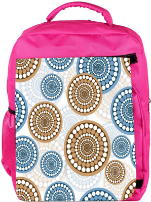 

Snoogg Eco Friendly Canvas Colorful Love Designer Backpack Rucksack School Travel Unisex Casual Canvas Bag Bookbag Satchel 5 L Backpack(Pink)