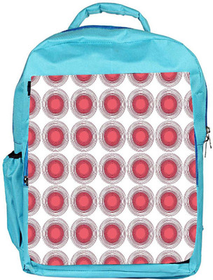 

Snoogg Eco Friendly Canvas Red Holes Designer Backpack Rucksack School Travel Unisex Casual Canvas Bag Bookbag Satchel 5 L Backpack(Blue)
