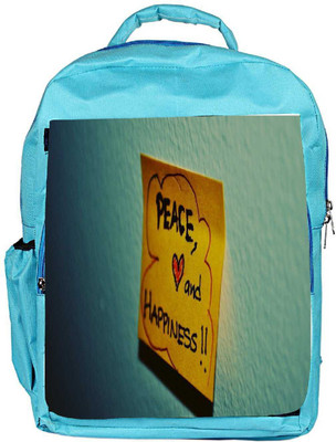 

Snoogg Eco Friendly Canvas Awesome Life Quotes Designer Backpack Rucksack School Travel Unisex Casual Canvas Bag Bookbag Satchel 5 L Backpack(Blue)