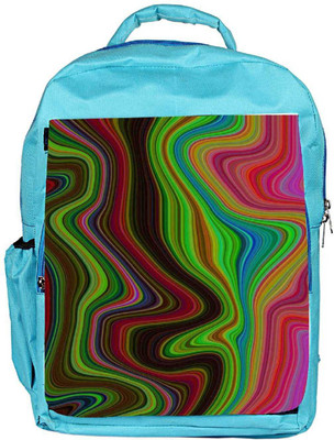 

Snoogg Eco Friendly Canvas Lava Movement 2396 Backpack Rucksack School Travel Unisex Casual Canvas Bag Bookbag Satchel 5 L Backpack(Blue)