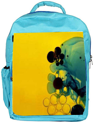 

Snoogg Eco Friendly Canvas Aqua Backpack Rucksack School Travel Unisex Casual Canvas Bag Bookbag Satchel 5 L Backpack(Blue)