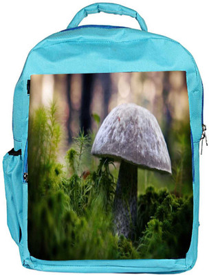 

Snoogg Eco Friendly Canvas Grey Mushrom Designer Backpack Rucksack School Travel Unisex Casual Canvas Bag Bookbag Satchel 5 L Backpack(Blue)
