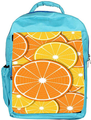

Snoogg Eco Friendly Canvas Orange Fever 2372 Backpack Rucksack School Travel Unisex Casual Canvas Bag Bookbag Satchel 5 L Backpack(Blue)