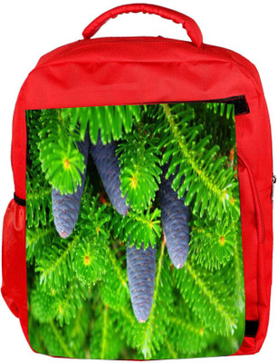 

Snoogg Eco Friendly Canvas Black Fruit Designer Backpack Rucksack School Travel Unisex Casual Canvas Bag Bookbag Satchel 5 L Backpack(Red)