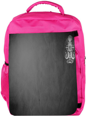 

Snoogg Eco Friendly Canvas Combined Religions Designer Backpack Rucksack School Travel Unisex Casual Canvas Bag Bookbag Satchel 5 L Backpack(Pink)
