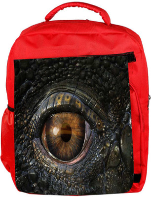 

Snoogg Eco Friendly Canvas Dragons Eye 2774 Backpack Rucksack School Travel Unisex Casual Canvas Bag Bookbag Satchel 5 L Backpack(Red)