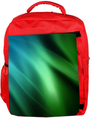 

Snoogg Eco Friendly Canvas Green Haze Designer Backpack Rucksack School Travel Unisex Casual Canvas Bag Bookbag Satchel 5 L Backpack(Red)