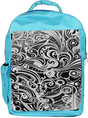 

Snoogg Eco Friendly Canvas Dark Side Bright Backpack Rucksack School Travel Unisex Casual Canvas Bag Bookbag Satchel 5 L Backpack(Blue)