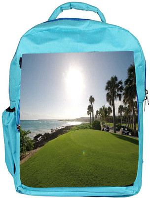 

Snoogg Eco Friendly Canvas Clean Park Designer Backpack Rucksack School Travel Unisex Casual Canvas Bag Bookbag Satchel 5 L Backpack(Blue)