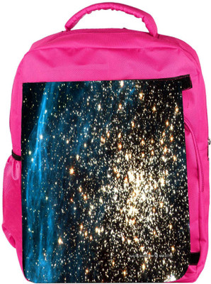 

Snoogg Eco Friendly Canvas Plenty Of Stars Designer Backpack Rucksack School Travel Unisex Casual Canvas Bag Bookbag Satchel 5 L Backpack(Pink)