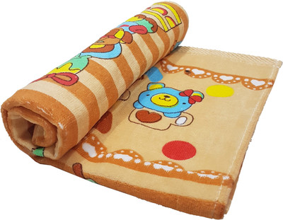 GoodStart Cotton 363 GSM Bath Towel Set(Orange)