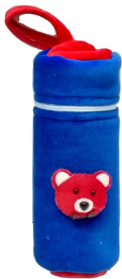 

GoodStart Baby feeding bottle cover in velvet of 240ml capacity(Blue