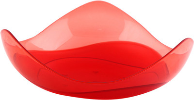 

Tupperware Eleganza Fruit , Sweet , Snacks PP (Polypropylene) Bowl(Red, Pack of 1)