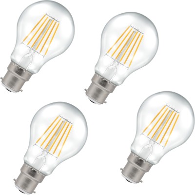 Origin 9 W Round B22 LED Bulb(Yellow, Pack of 4)