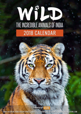 

Tallenge Wild - The Incredible Animals Of India - Best Selling Wall Calendar 2018 For Home & Office Decor 2018 Wall Calendar(Multicolor, Wild Animals Calendar)