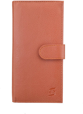 

Swiss Design Cheque Book Holder(Brown)