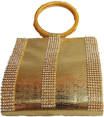 

Fashionairs Party Gold Clutch