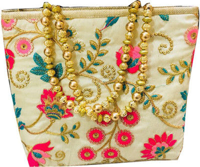 

craftbazaar Party Multicolor Clutch