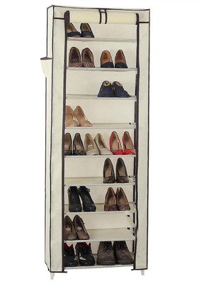 GTB Jute Collapsible Wardrobe(Finish Color - Cream)