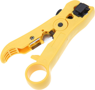 

VTech Universal Wire stripper UTP Cat5 Cat6 Cable Coaxial Cables Multi-purpose Cable Stripper Cable Wire Jacket Stripper Cable Cutter Stripping Scissors Tool Wire Cutter