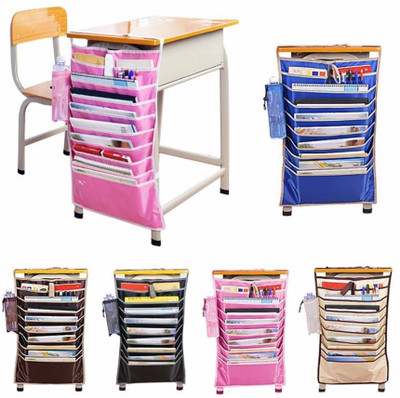 

Smartcraft 10 Compartments Desk Book organsier bag(Multicolor)