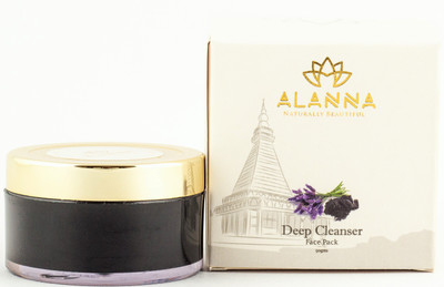 

Alanna Naturally Beautiful Activated Charcoal & Lavender Face Pack(50 g)