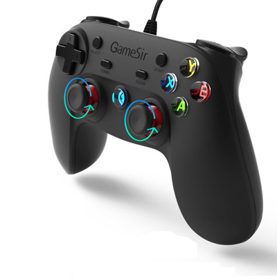 

Memore Gamesir: Wired Controller for PC/PS3/Android (G3W Edition) (Black) - with Phone Bracket Gamepad(Black, For PS3, PC, Android)