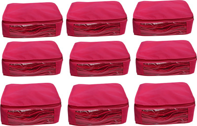

Zadmus Saree Cover - non-woven Non-woven scov47_combo9(Pink)