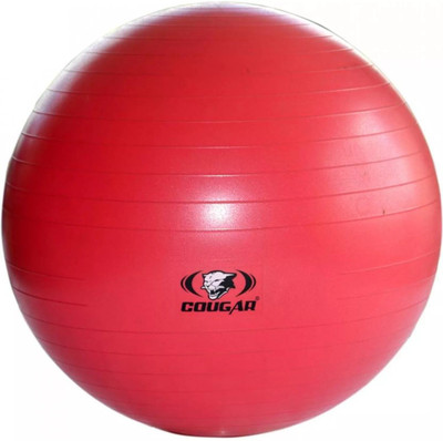 

Cougar Burst-Resistant Gym Ball(With Pump), Red